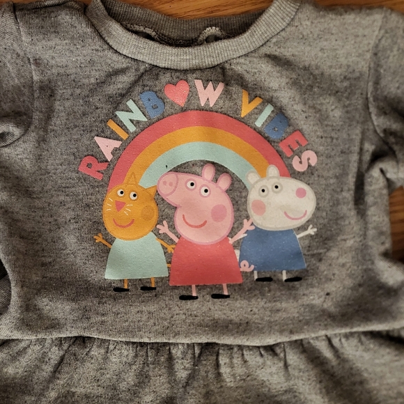 3-Piece Toddler Set - Winter Theme - Ewoks, Peppa Pig, Nanette Kids - 3T - Picture 9 of 11